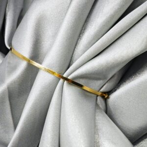 Bracelete Ouro 18k Simples 1,80 mm
